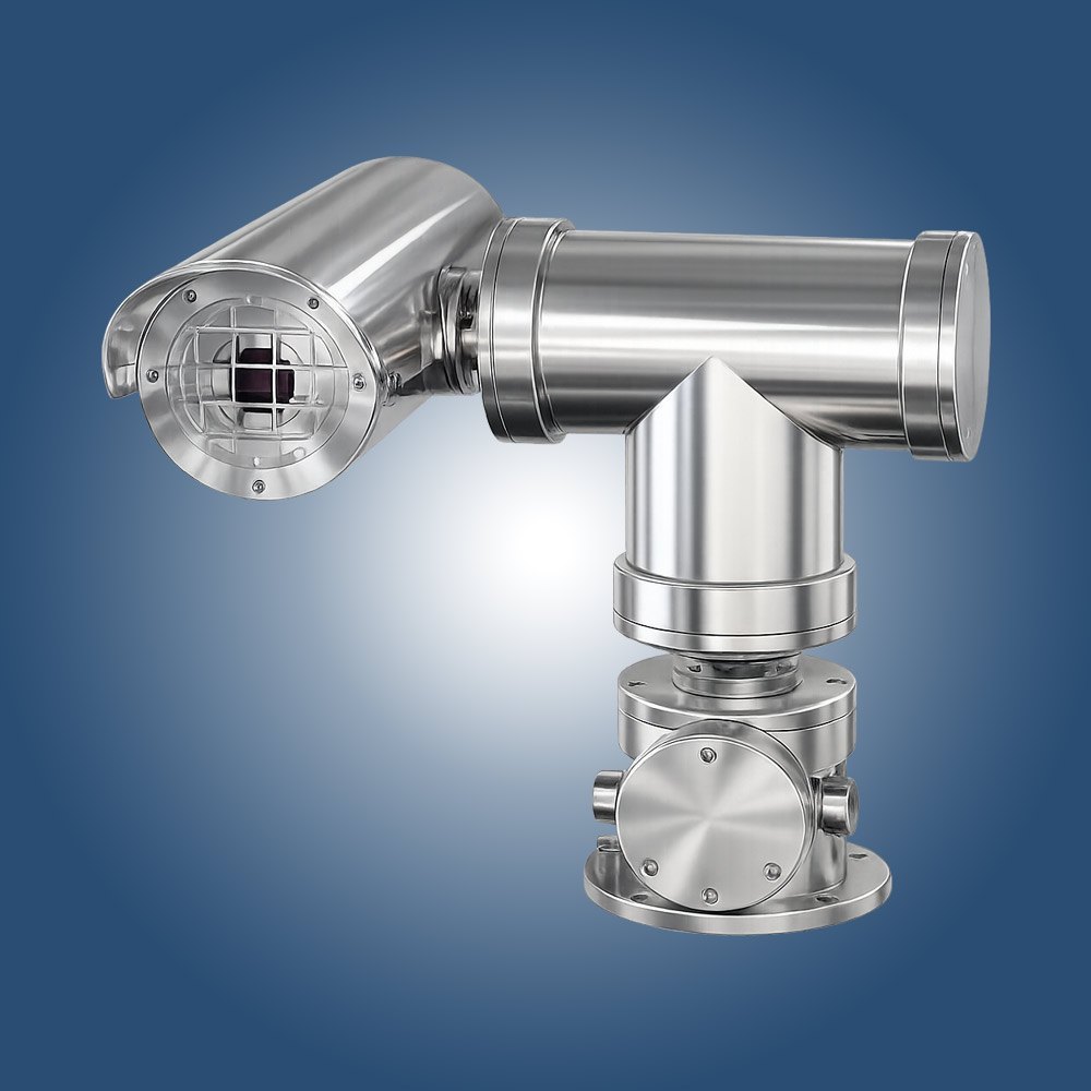 Explosion-Proof Thermal Imaging PTZ Camera Station