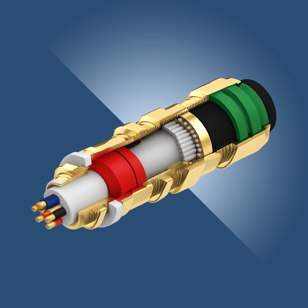 Flameproof Brass Cable Glands